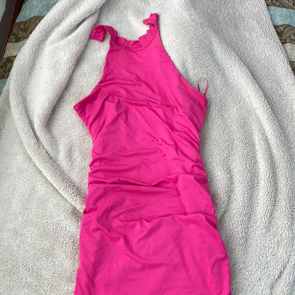 Revolve SUPERDOWN pink dress